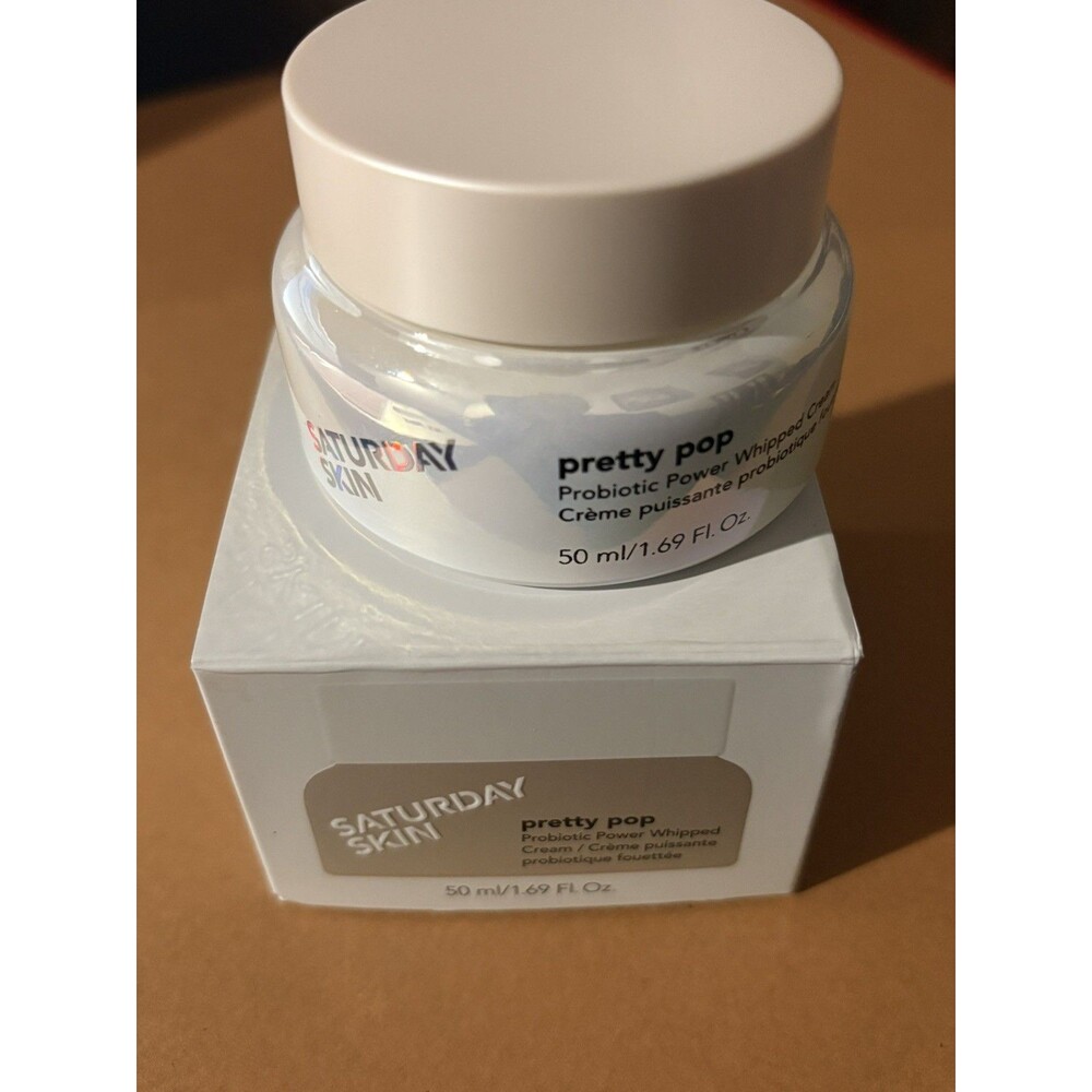 SATURDAY SKIN Pretty Pop Probiotic Power Whipped Cream 50ml - NIB